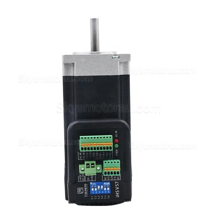Nema 23 60mm 36V 140W Integrated AC Servo Motor JMC iHSV57-30-14-36 0.45N.m 5.4A 3000RPM